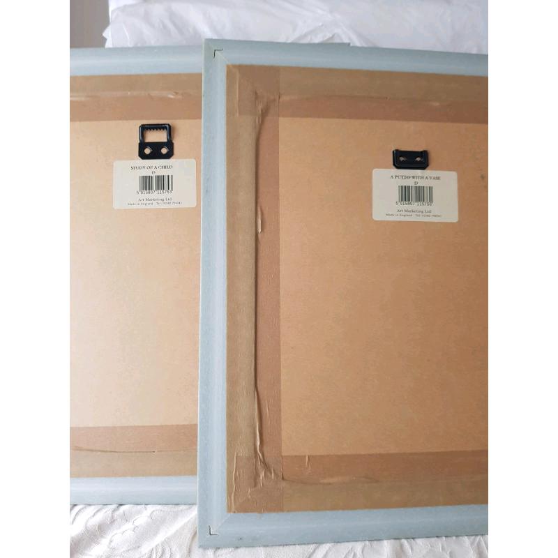 2 x Antique Gold Frames