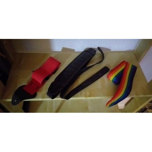 3 Guitar straps