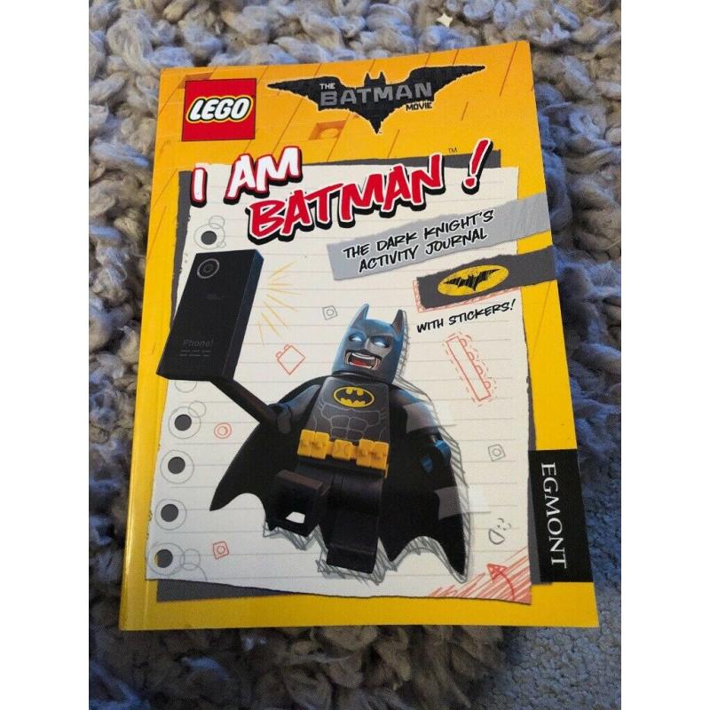 Lego Batman activity book with stickers
