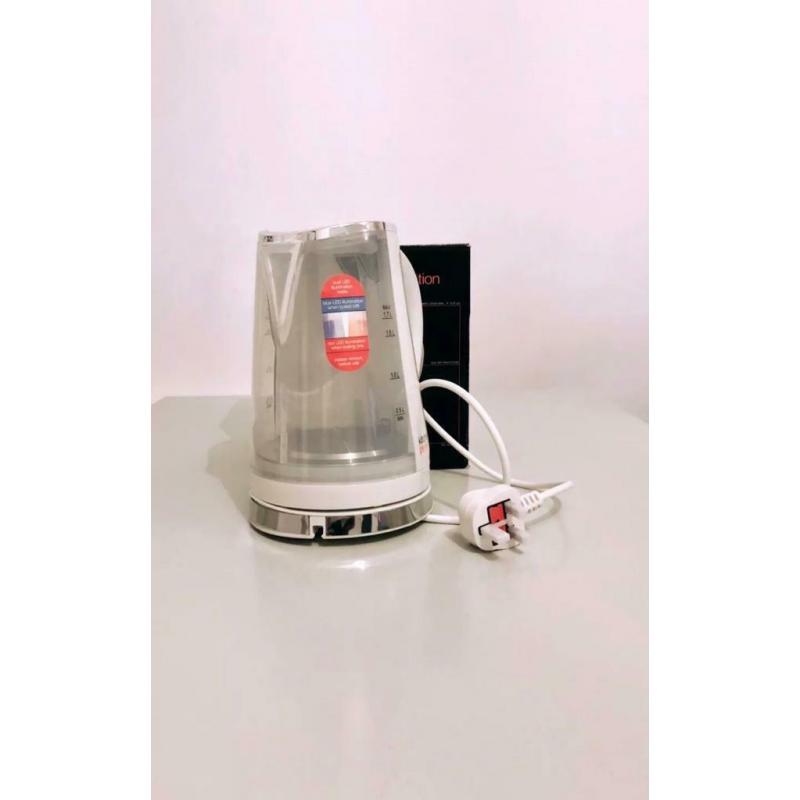 Lloytron E893WH Cordless Plastic Kettle