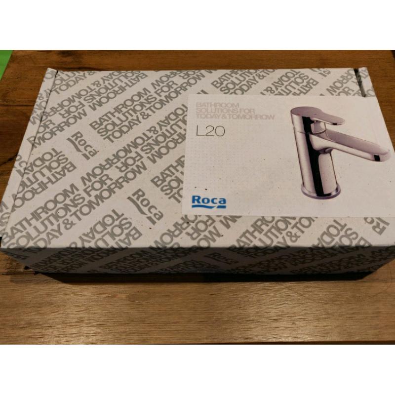 ROCA L20 BASIN MIXER SMOOTH BODY