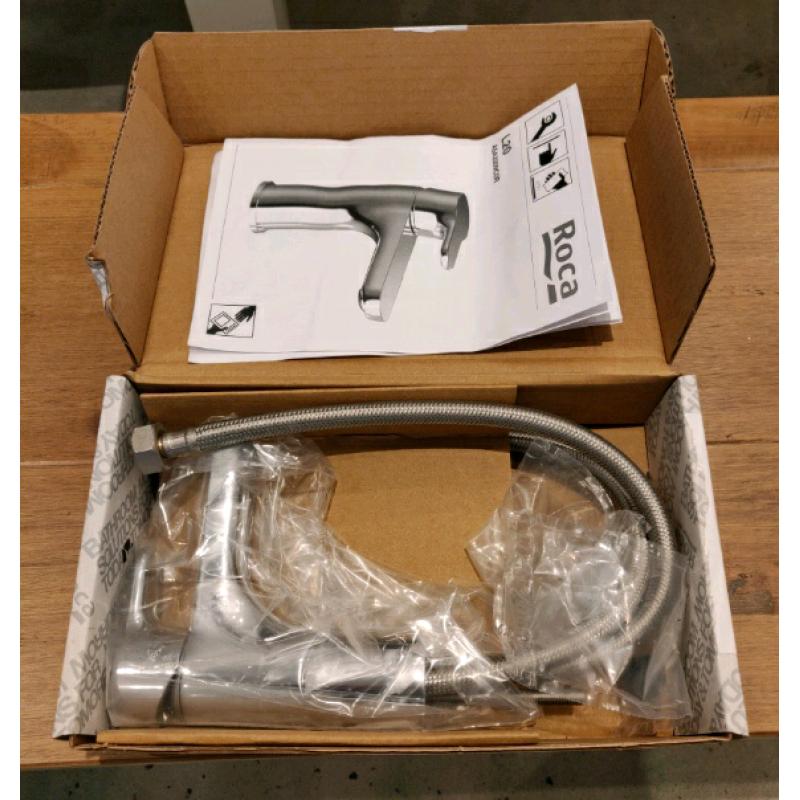ROCA L20 BASIN MIXER SMOOTH BODY