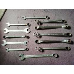 Jaw, combination and ring spanners