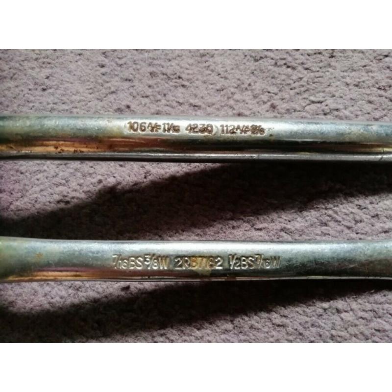 Jaw, combination and ring spanners