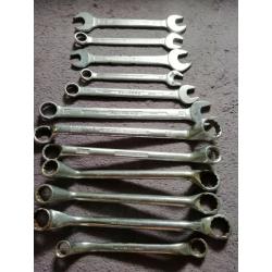 Jaw, combination and ring spanners