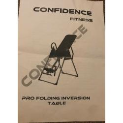 Inversion table