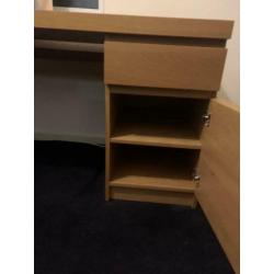 IKEA Malm desk - Oak vaneer