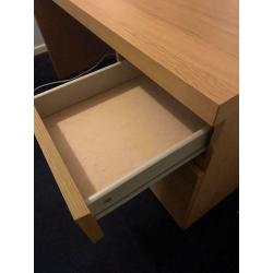 IKEA Malm desk - Oak vaneer
