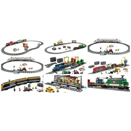I'm buying complete or incomplete Lego train sets.