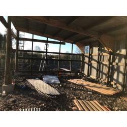 Wanted secondhand or reclaimed timber purlins, joists, beams
