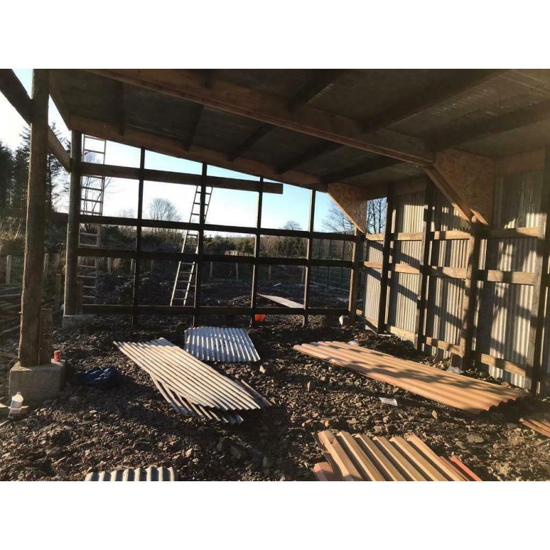 Wanted secondhand or reclaimed timber purlins, joists, beams