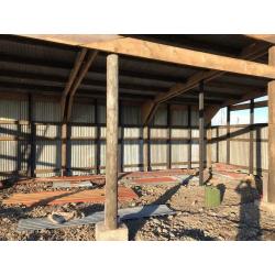 Wanted secondhand or reclaimed timber purlins, joists, beams