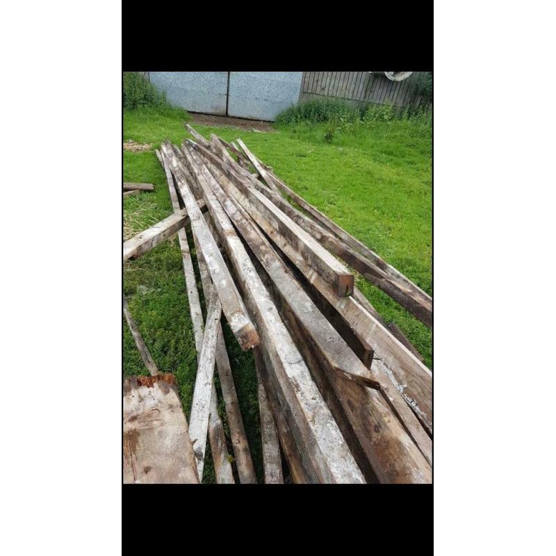 Wanted secondhand or reclaimed timber purlins, joists, beams