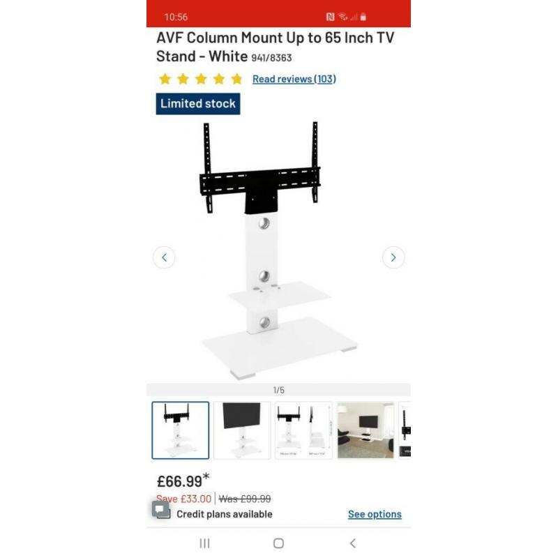 AVF COLUMN TV MOUNT