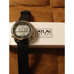 NEW AND STILL BOXED MEN'S ATLAS WRIST WATCH.