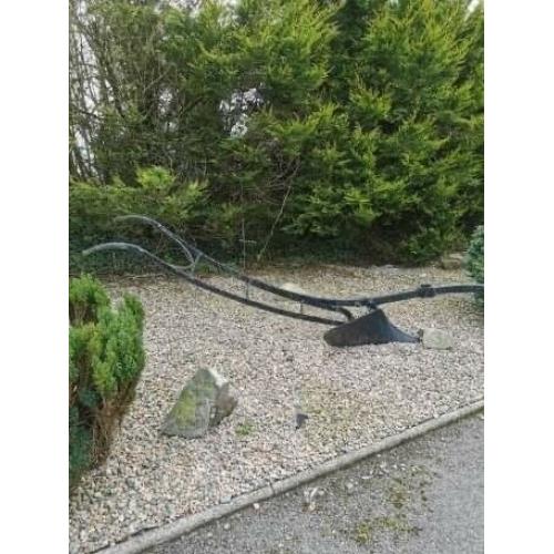 Antique Horse drawn plough for the garden