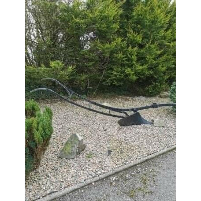 Antique Horse drawn plough for the garden