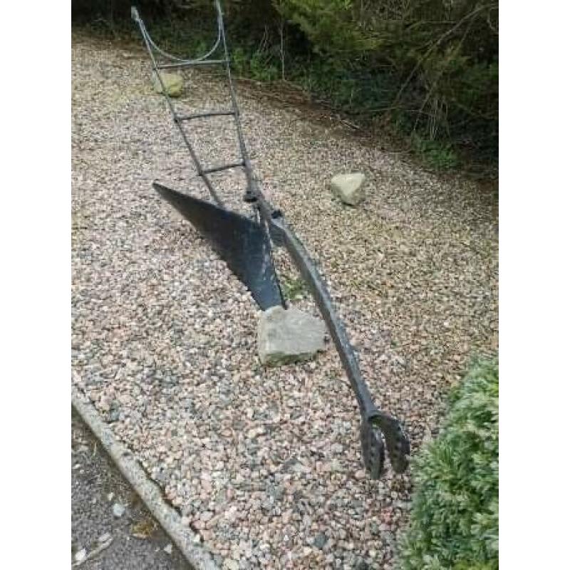 Antique Horse drawn plough for the garden