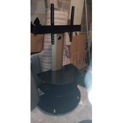 Corner Glass TV Unit