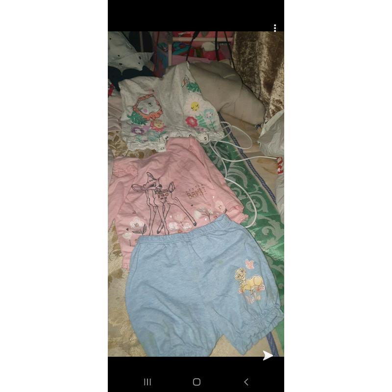 Baby girl shoes and cloths and coats pjs