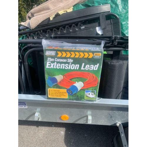 Maypole 25 metre electrical lead for caravan