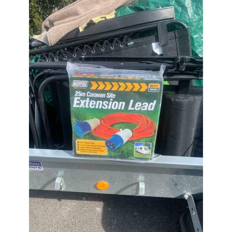 Maypole 25 metre electrical lead for caravan