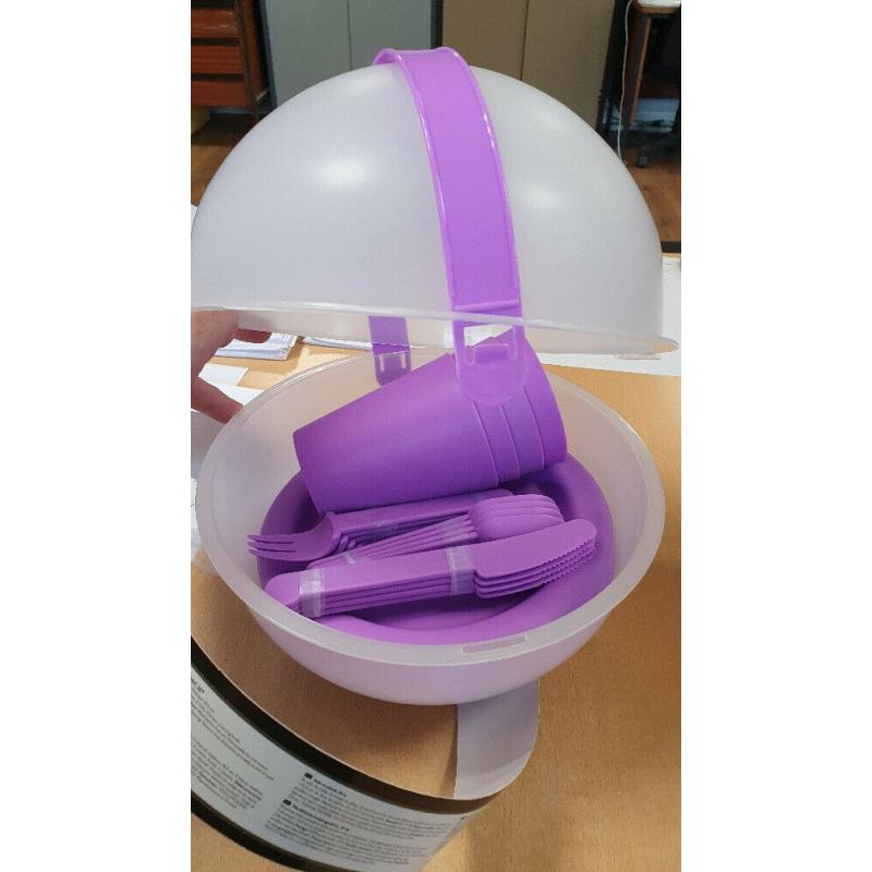 Brand New Tesco 26 Piece Picnic Pod/camping set