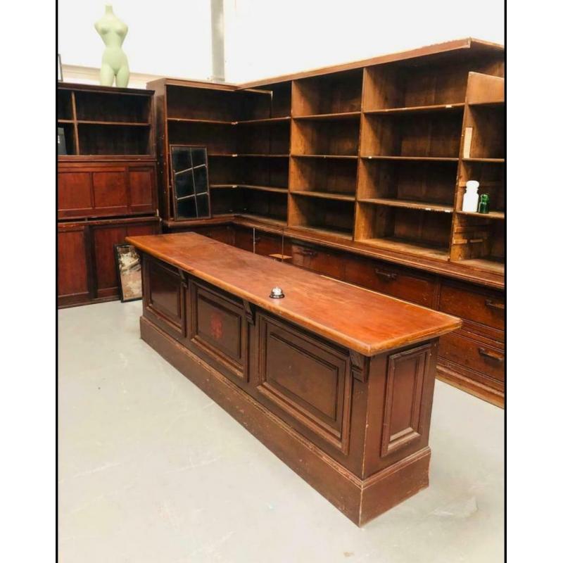 ?WANTED?. OLD SHOP HABERDASHERYS AND CABINETS AND INTERIORS