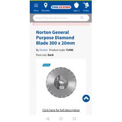 Diamond Cutting Blade