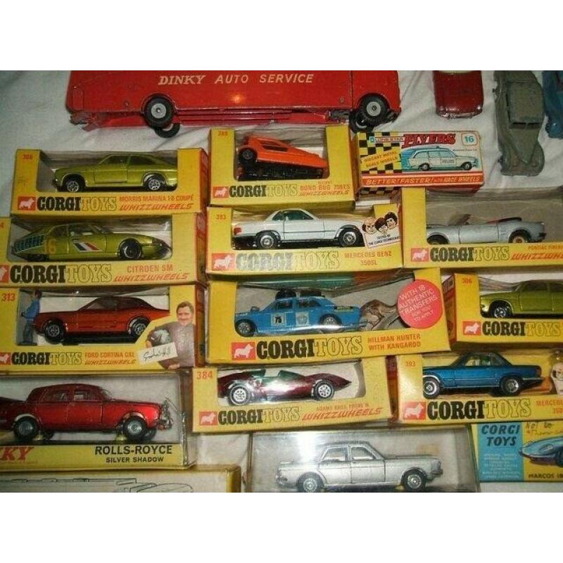 wanted old toy cars and trucks from the 1950s/1960s dinky toys corgi toys lesney matchbox