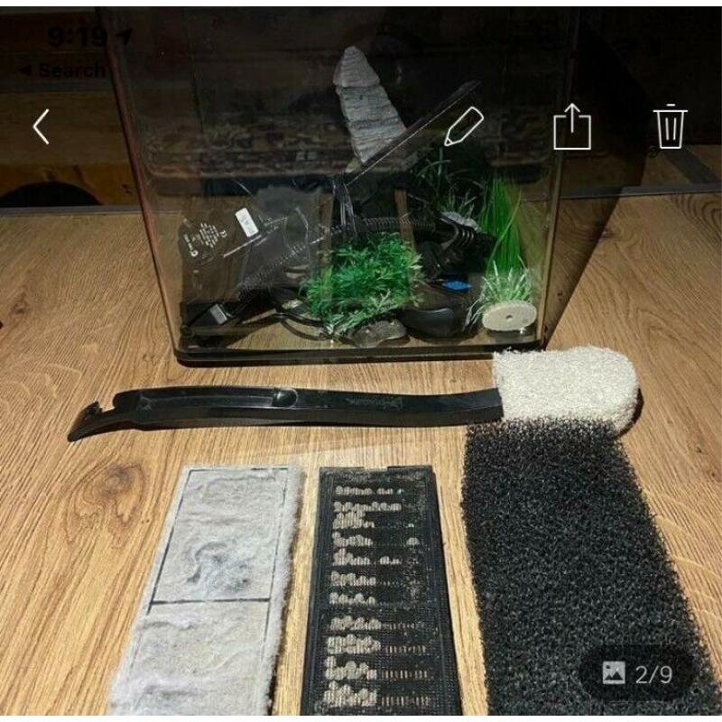 Aqua one aspire fish tank 22l