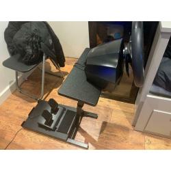 PS4 Car Wheel, Pedals (And Stand)