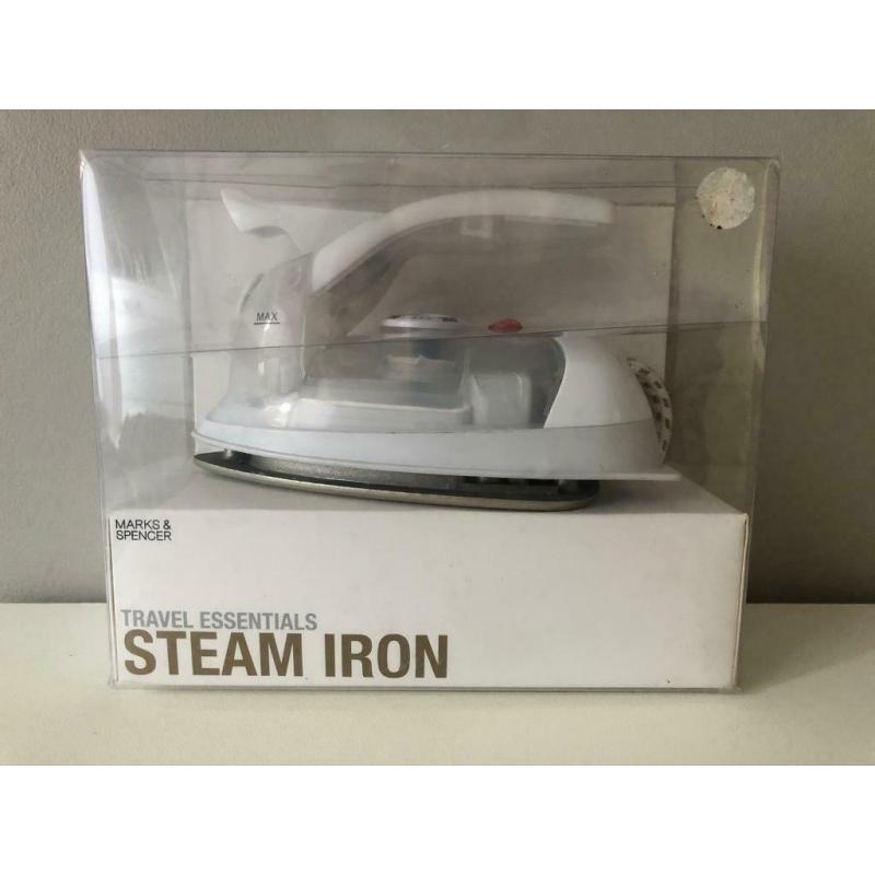 Travel Iron (Marks & Spencer) perfect to iron Masks ready to sell