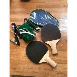 Table tennis set