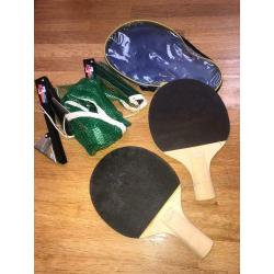 Table tennis set