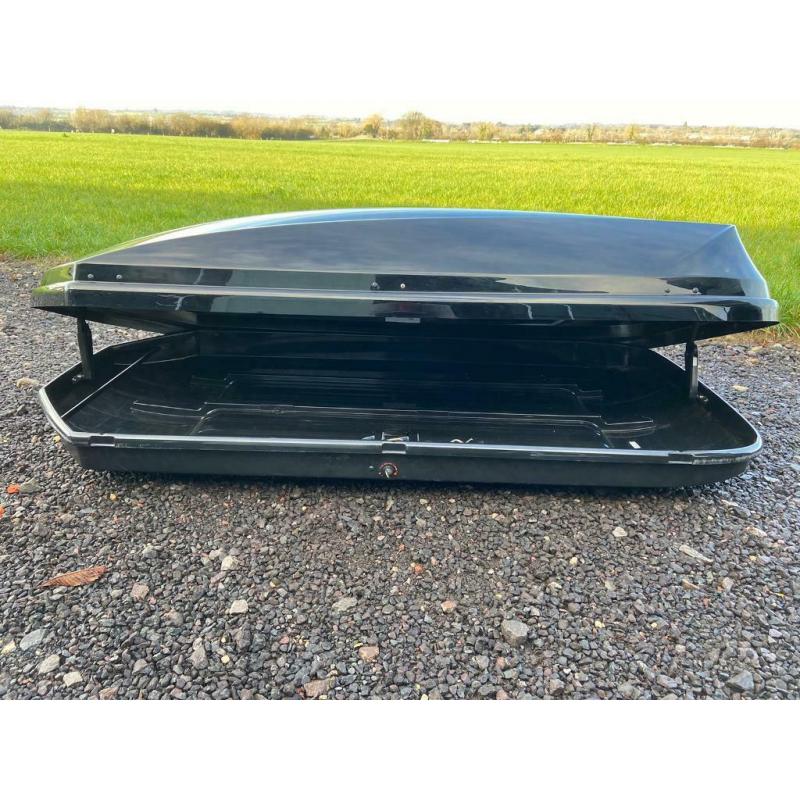 580L Gloss Black Exodus Roofbox