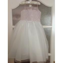 Children 's party dresses aged 4 ,104cm and aged 5 which is 110 cm never worn brand new
