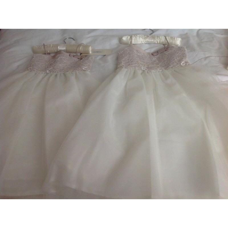 Children 's party dresses aged 4 ,104cm and aged 5 which is 110 cm never worn brand new