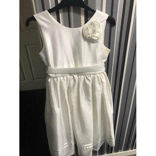 Girls dress and shoes