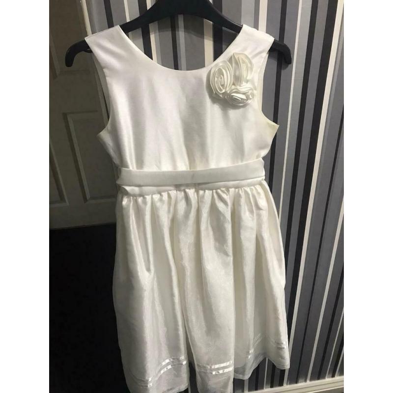 Girls dress and shoes