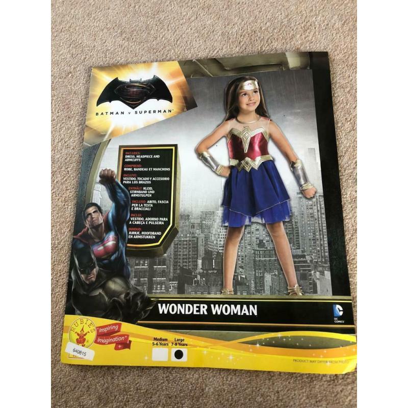 Wonder Woman costume size 7-8 years