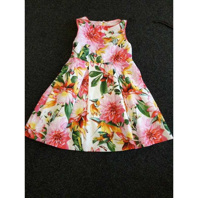 Next girls florel dress