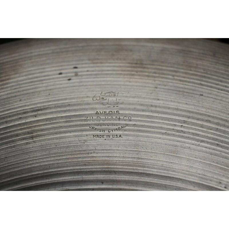 Avedis Zildjian 22 inch ride cymbal - Heavy - '70s - Vintage