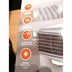Status Flat Fan Heater 2000 Watts NEW