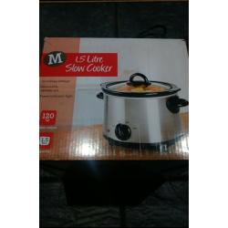 Morrisons 1.5 litre Slow Cooker