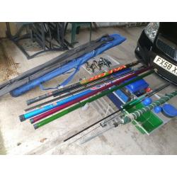 Course fishing setup