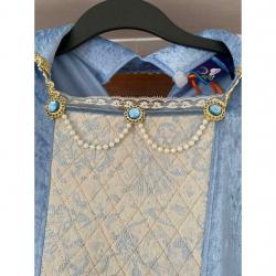 Queen or princess blue fancy dress age 9-10 years