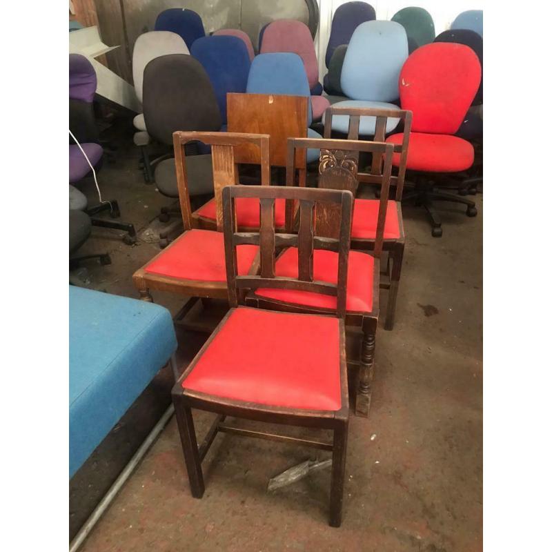 Checked Chair