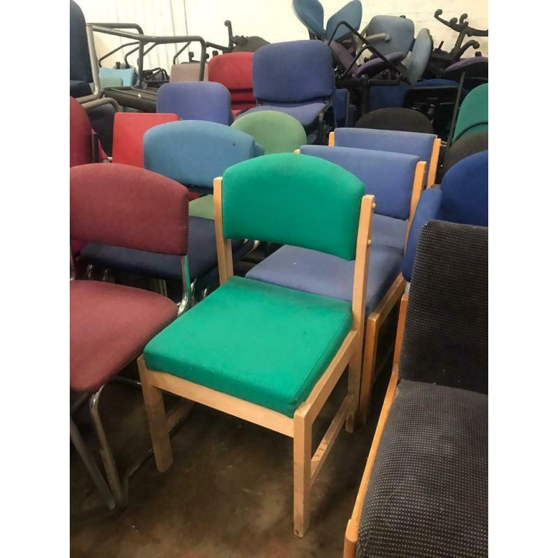 Checked Chair