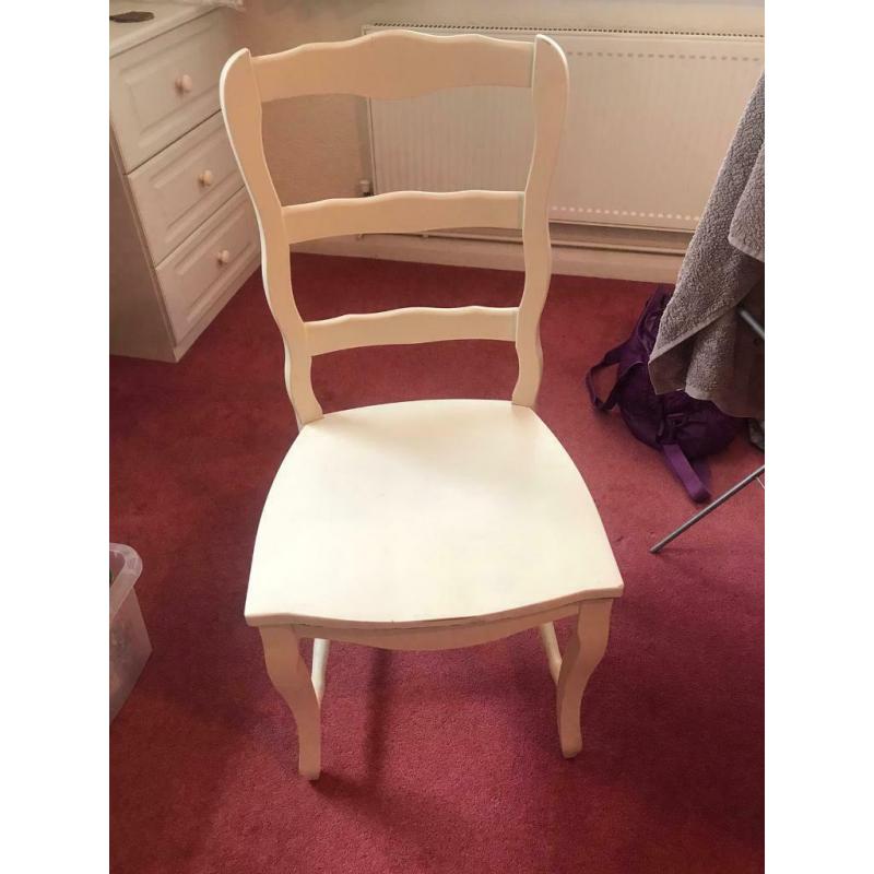 White chair